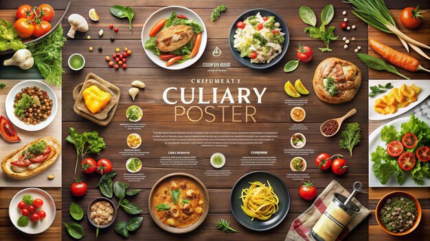 Zestaw potraw na stole